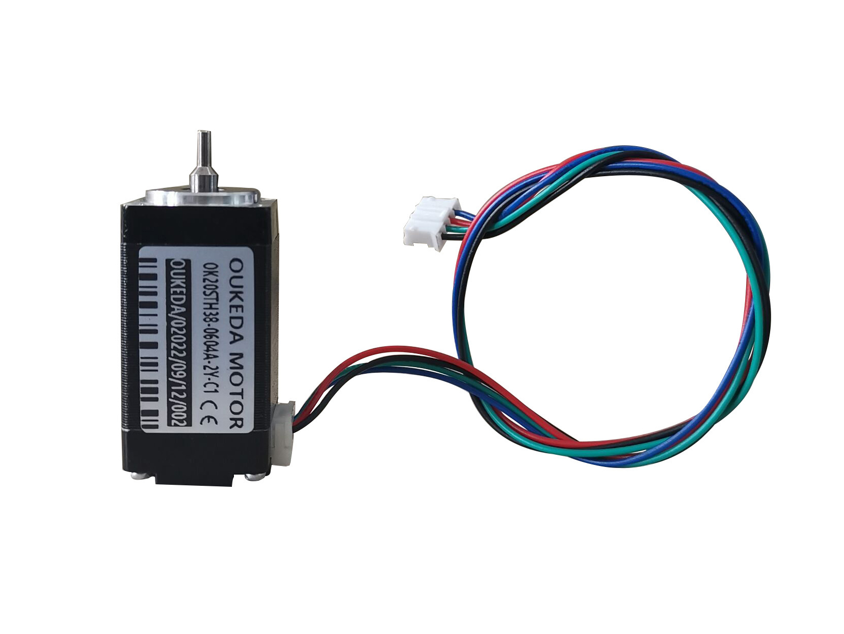 Oukeda Nema 8 Stepper Motor 3.9 Ncm 1.8 Deg 2 Phases 20 &times; 20 mm 4 Wires